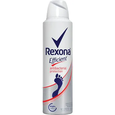 Desodorante Aerosol Rexona Efficient Antibacterial 153ml